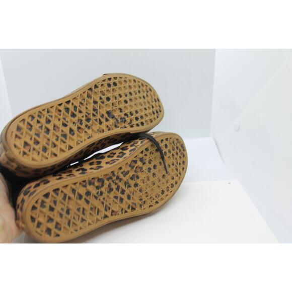 Vans Old Skool Leopard Platform Black Sneakers sz 8 Women / 6.5 Men - Picture 5 of 5